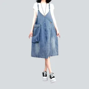 Vintage oversized denim dress