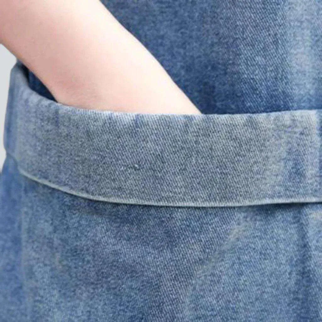 Vintage oversized denim dress