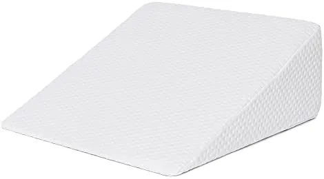 Wedge Pillow Set 2 in 1 Foam Bed Wedge Pillow (24 x 24 x 7.5 inches) 2 pack