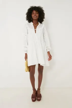 White Rue Mini Dress