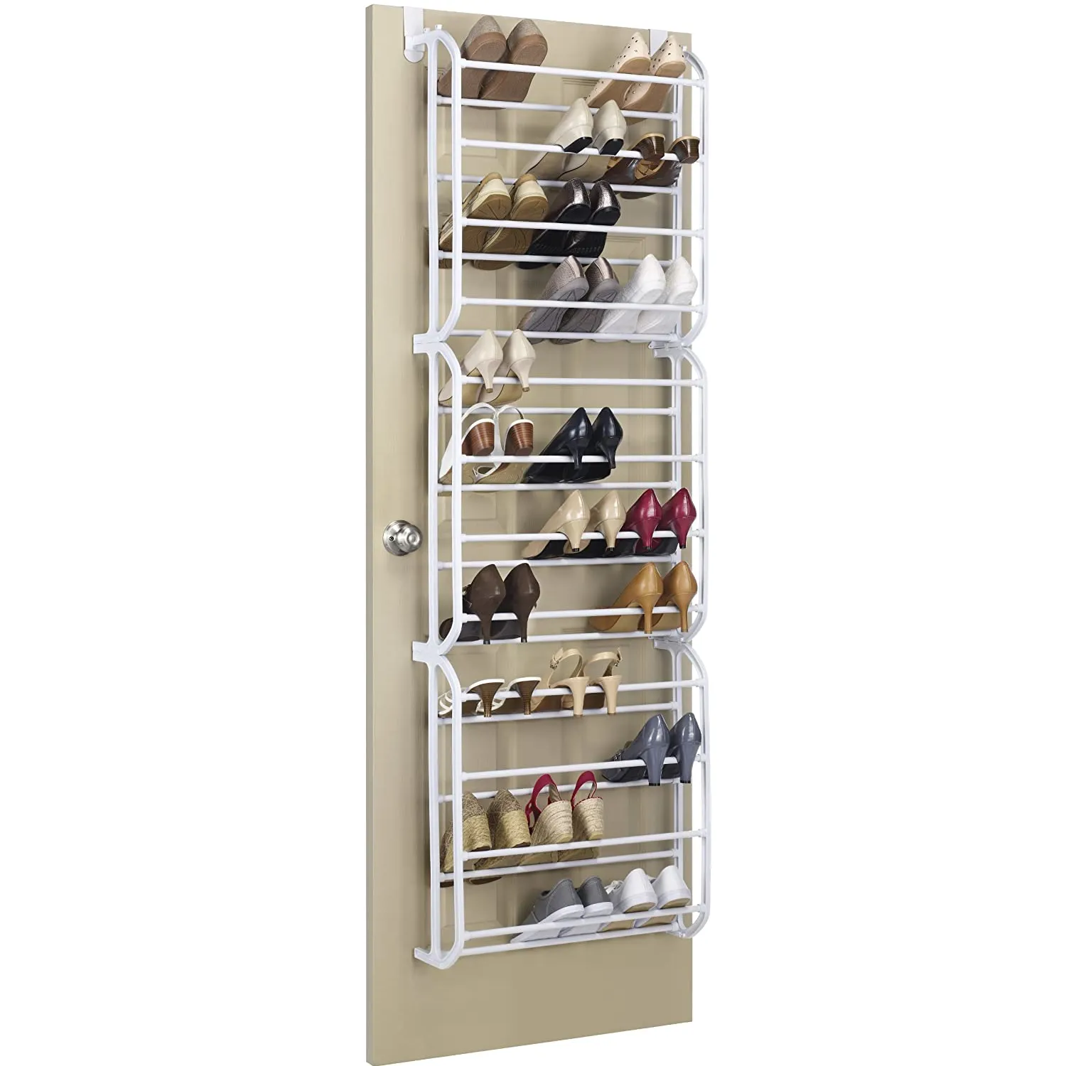 Whitmor Over The Door Shoe Rack 36 Pair