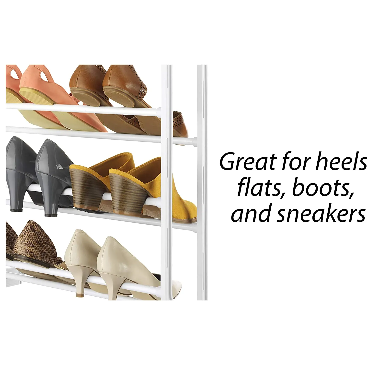 Whitmor Over The Door Shoe Rack 36 Pair