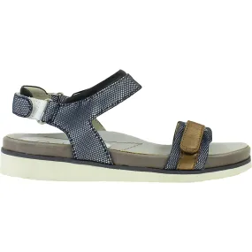 Women's Earth Argo Blue Multi Leather/Linen