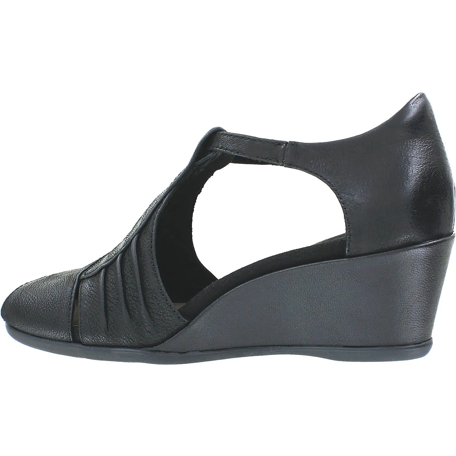 Women's Earth Primrose Black Leather