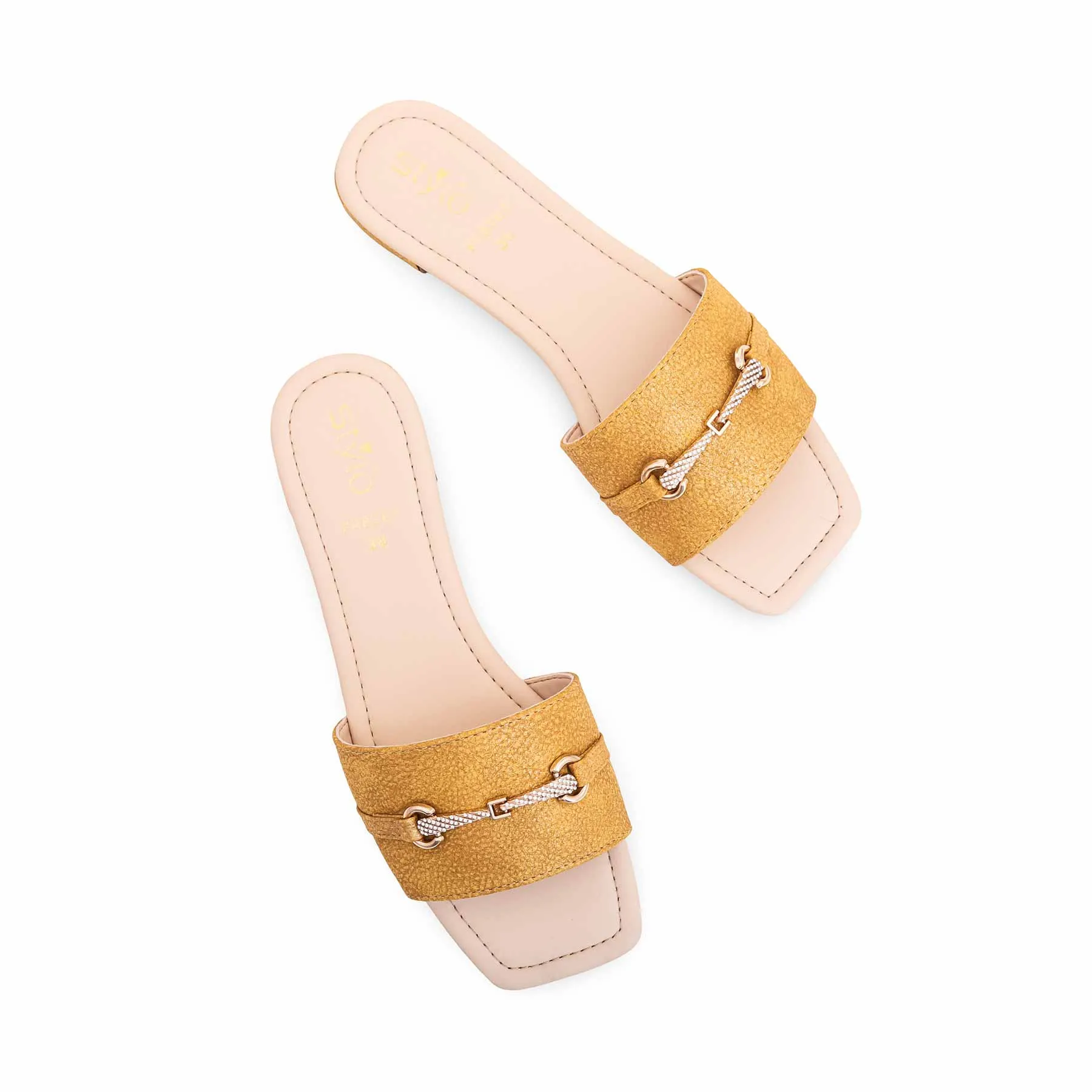 Yellow Formal Slipper FR8261